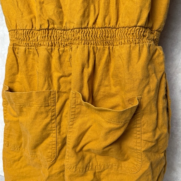 Universal Thread Mustard Button-Up Dress - Picture 9 of 16